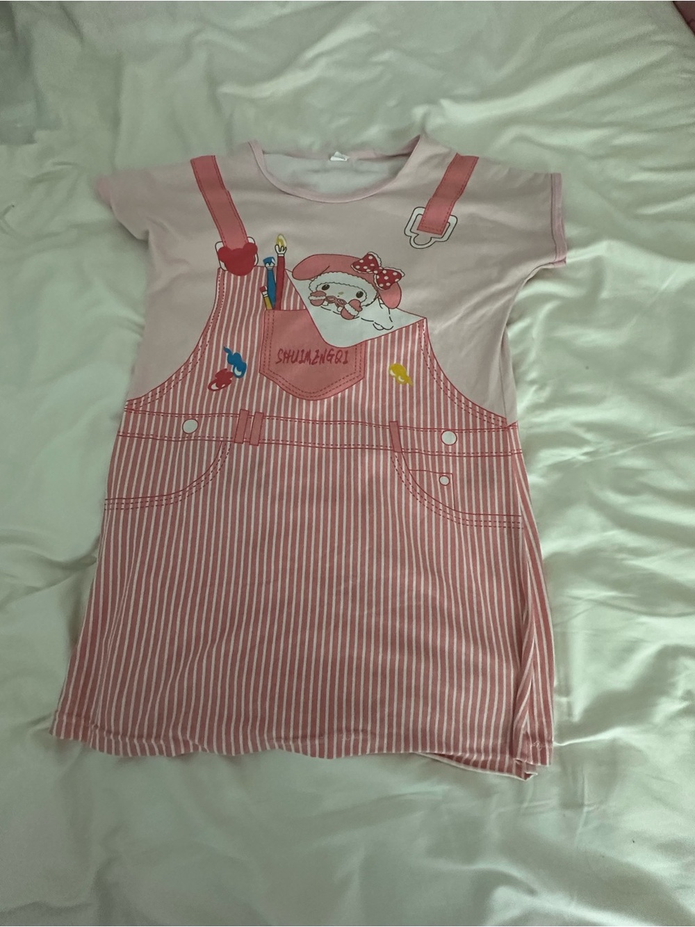 Melody pink dress size 5/6 Good condition